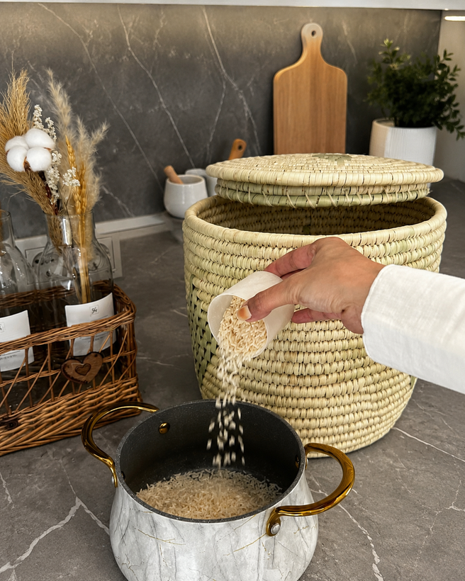 جابرنجی لوزی دار حصیری کپوبافی